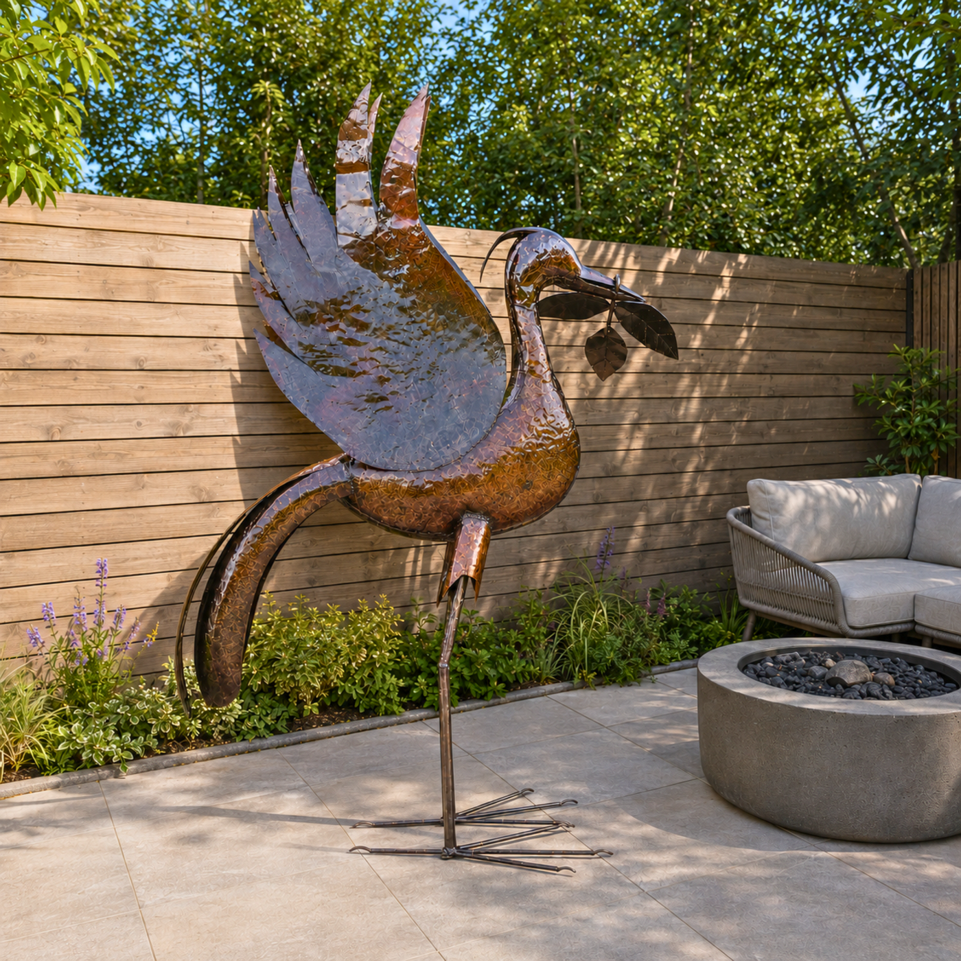 2.4m Liver bird Sculpture