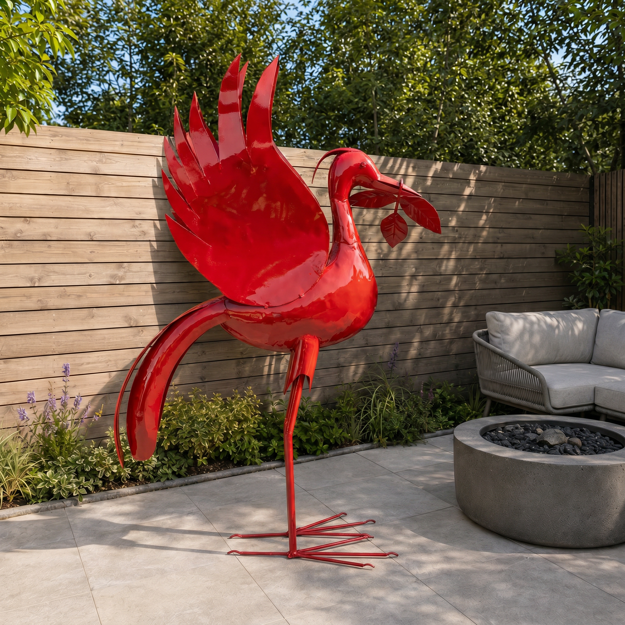 2.4m Liver bird Sculpture