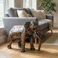 Elephant Metal Sculpture 2ft