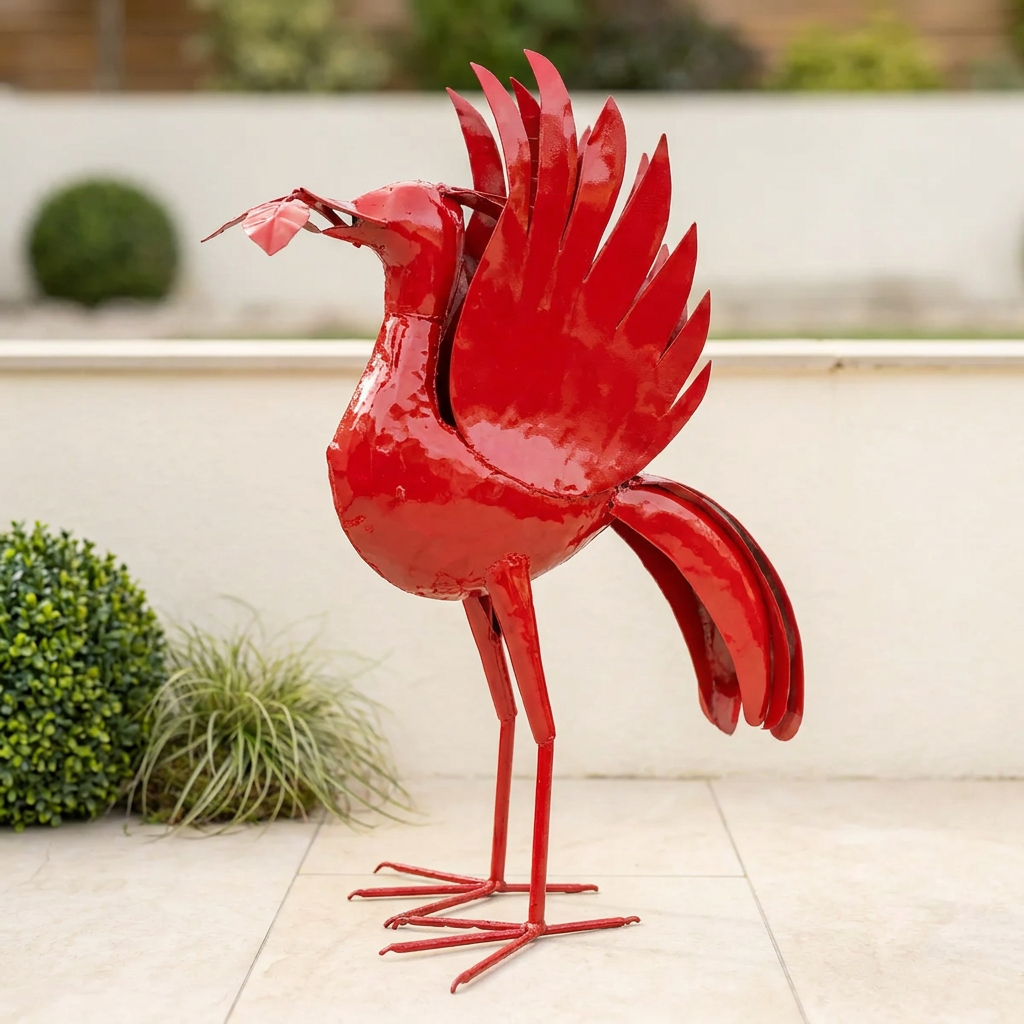 3ft Liver bird - Red