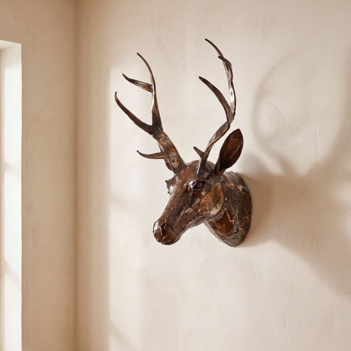 Stag Head Sculpture