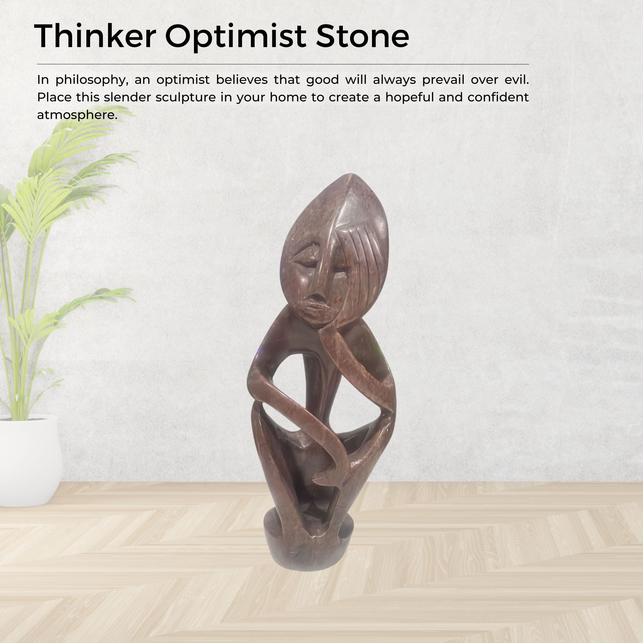 Thinker Optimist Stone