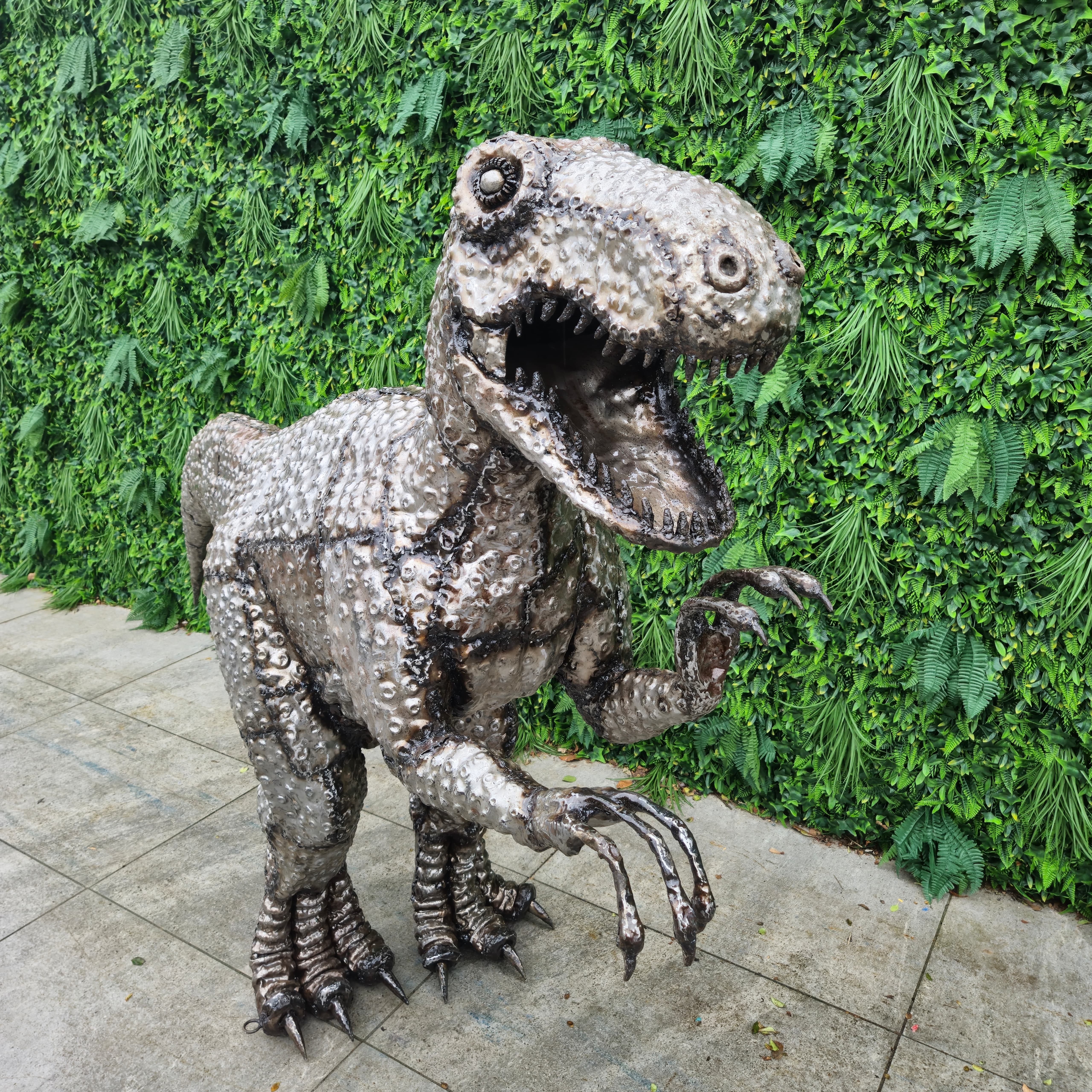 Raptor Metal Sculpture