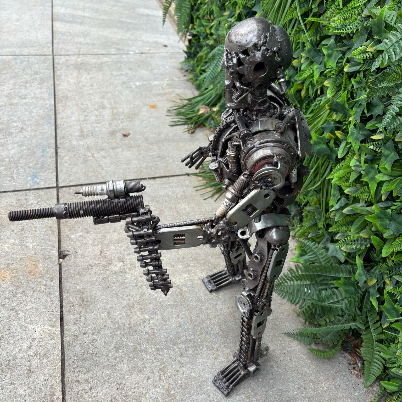 Terminator Metal Sculpture