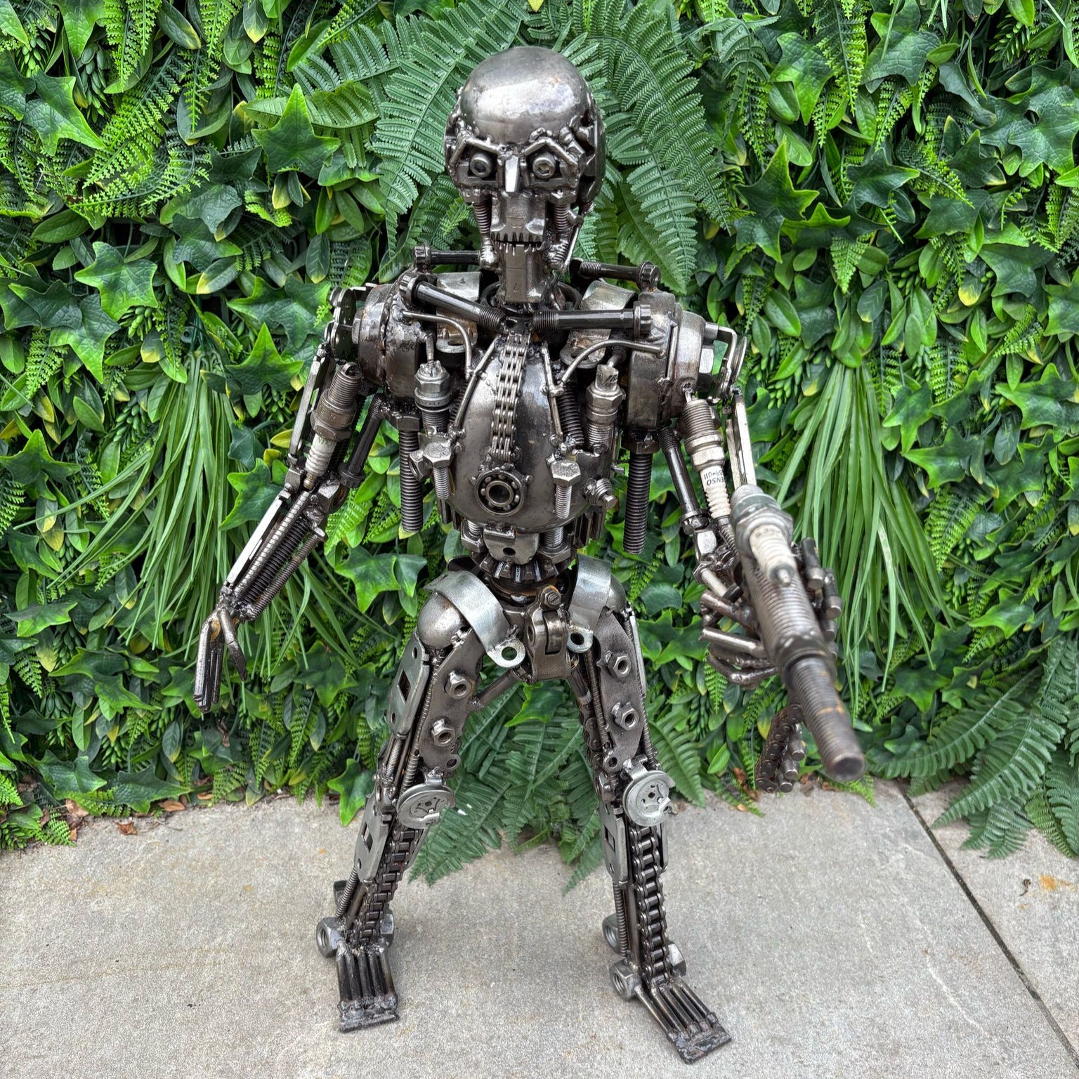Terminator Metal Sculpture