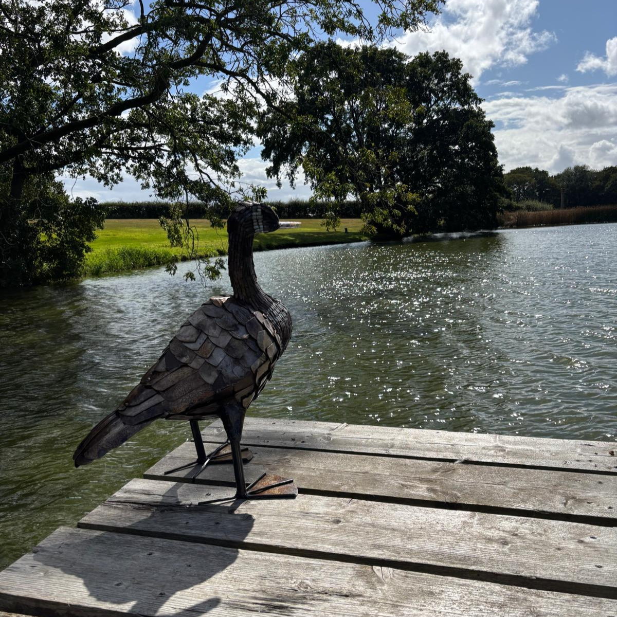 Goose Metal Sculpture