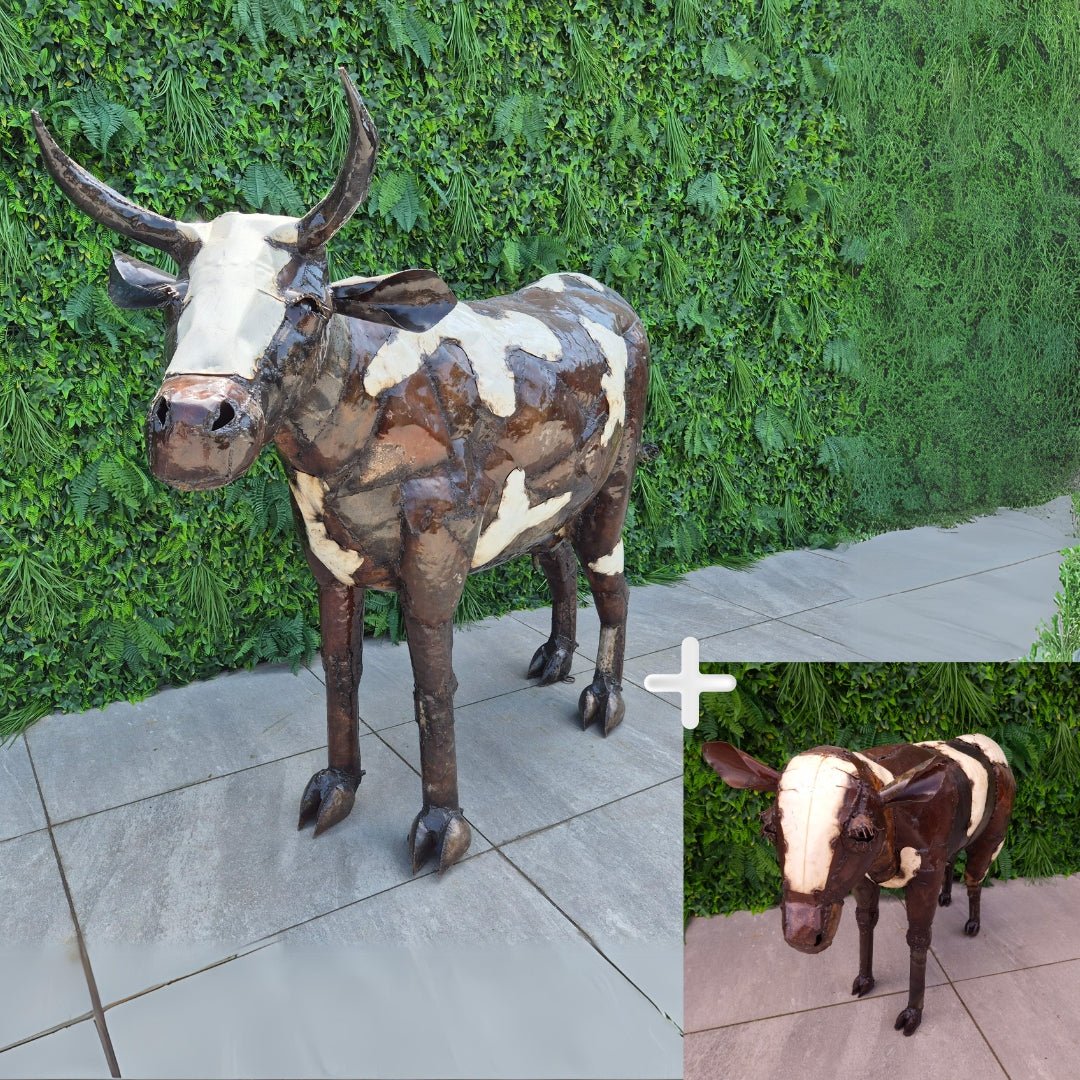 Cow & Calf Bundle - Pangea Sculptures