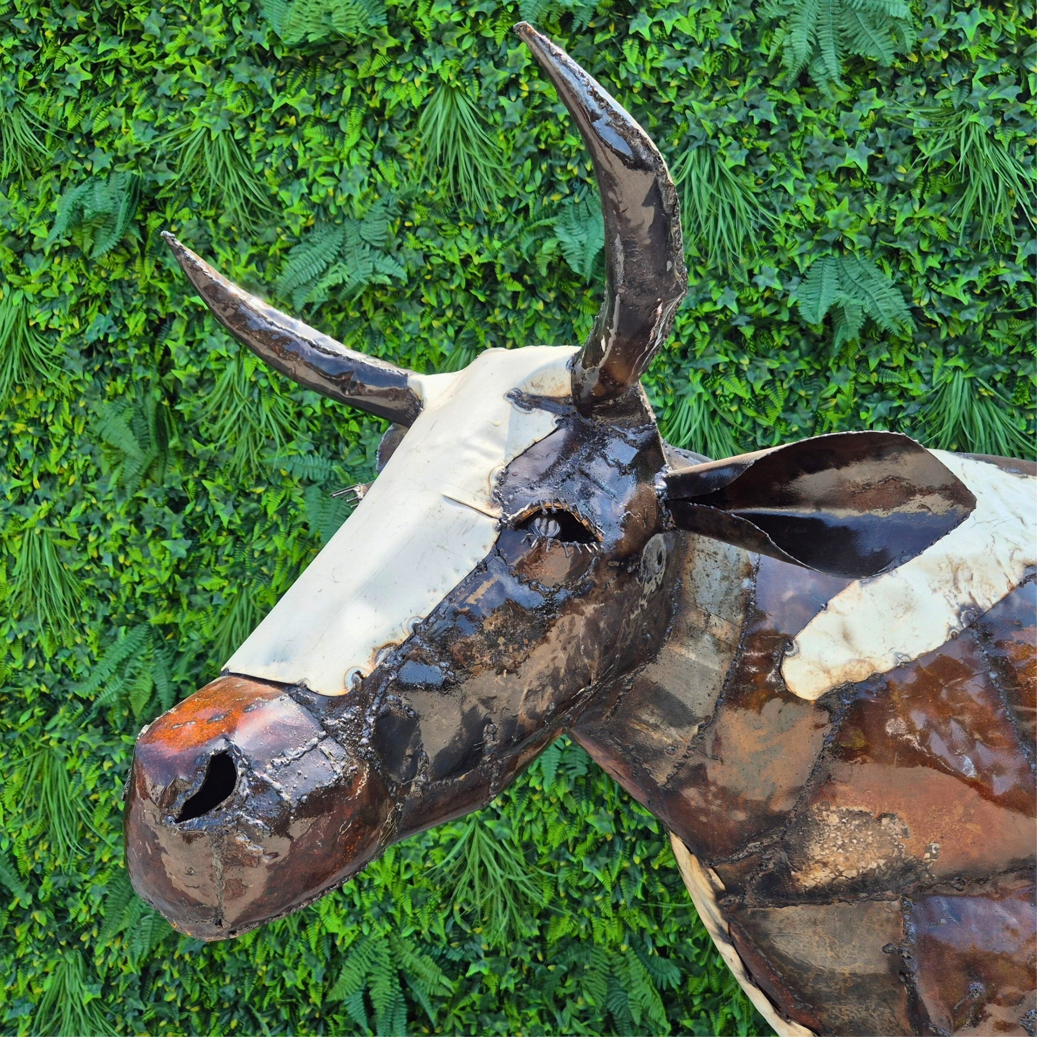 Cow Metal Sculpture - Pangea Sculptures