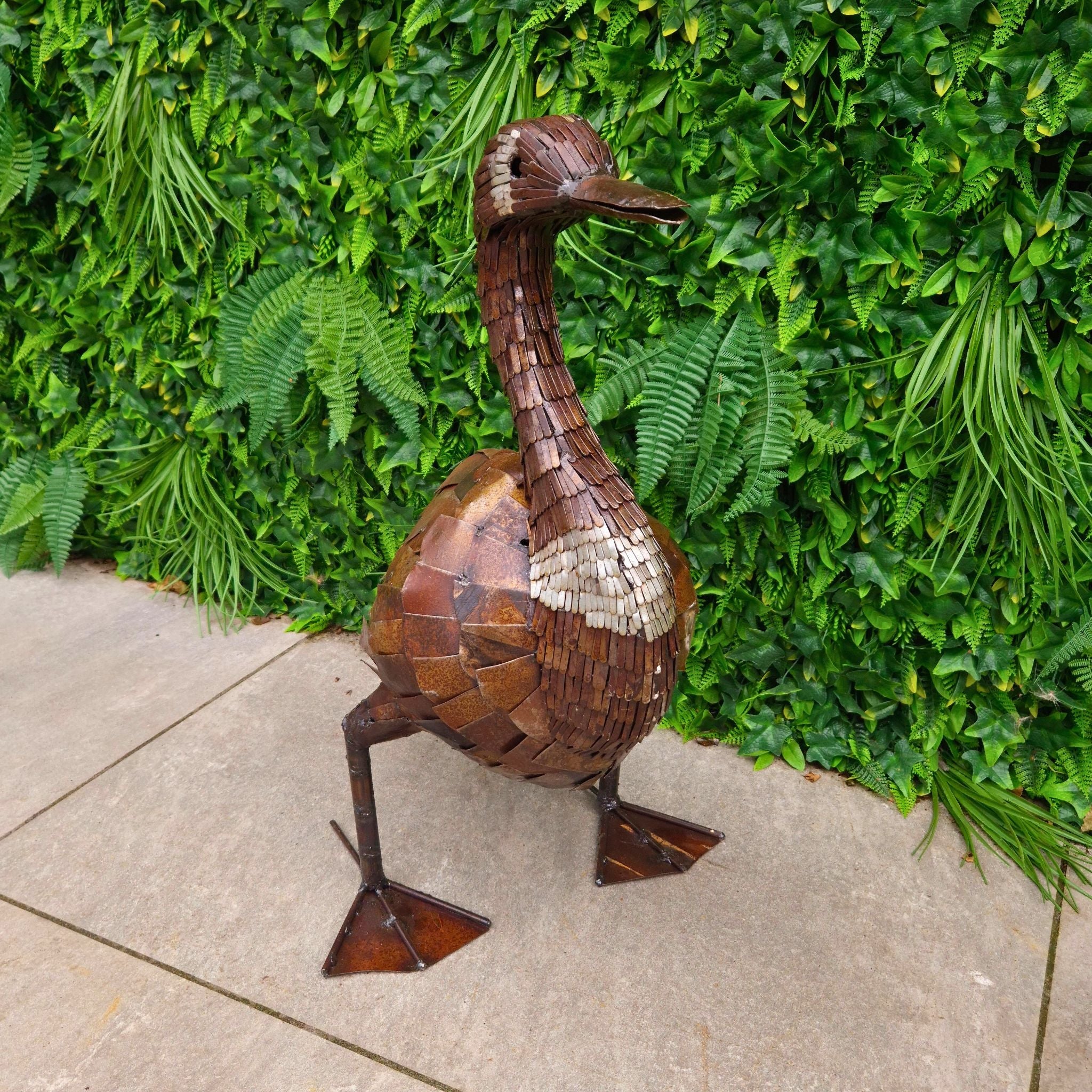 Goose Metal Sculpture - Pangea Sculptures