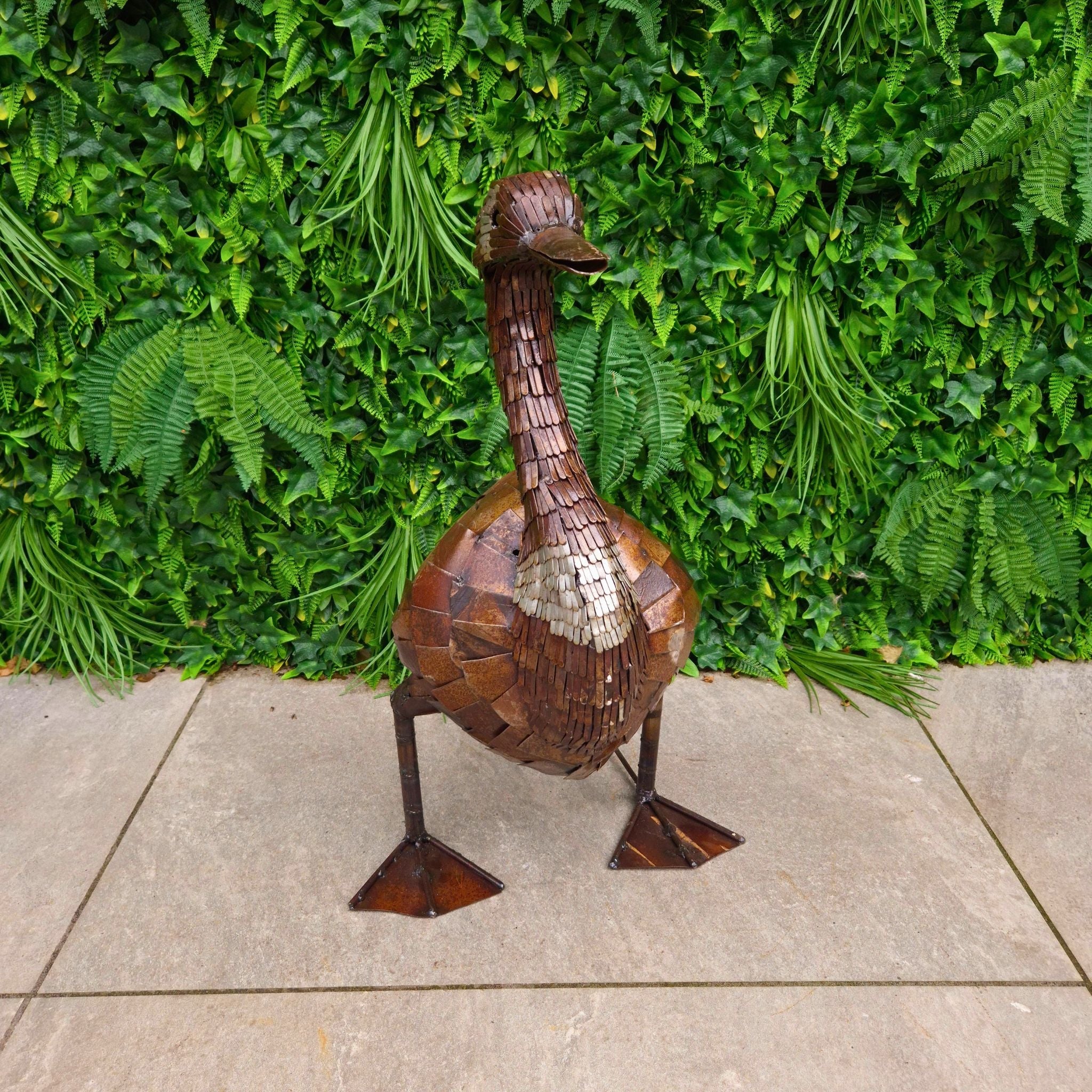 Goose Metal Sculpture - Pangea Sculptures