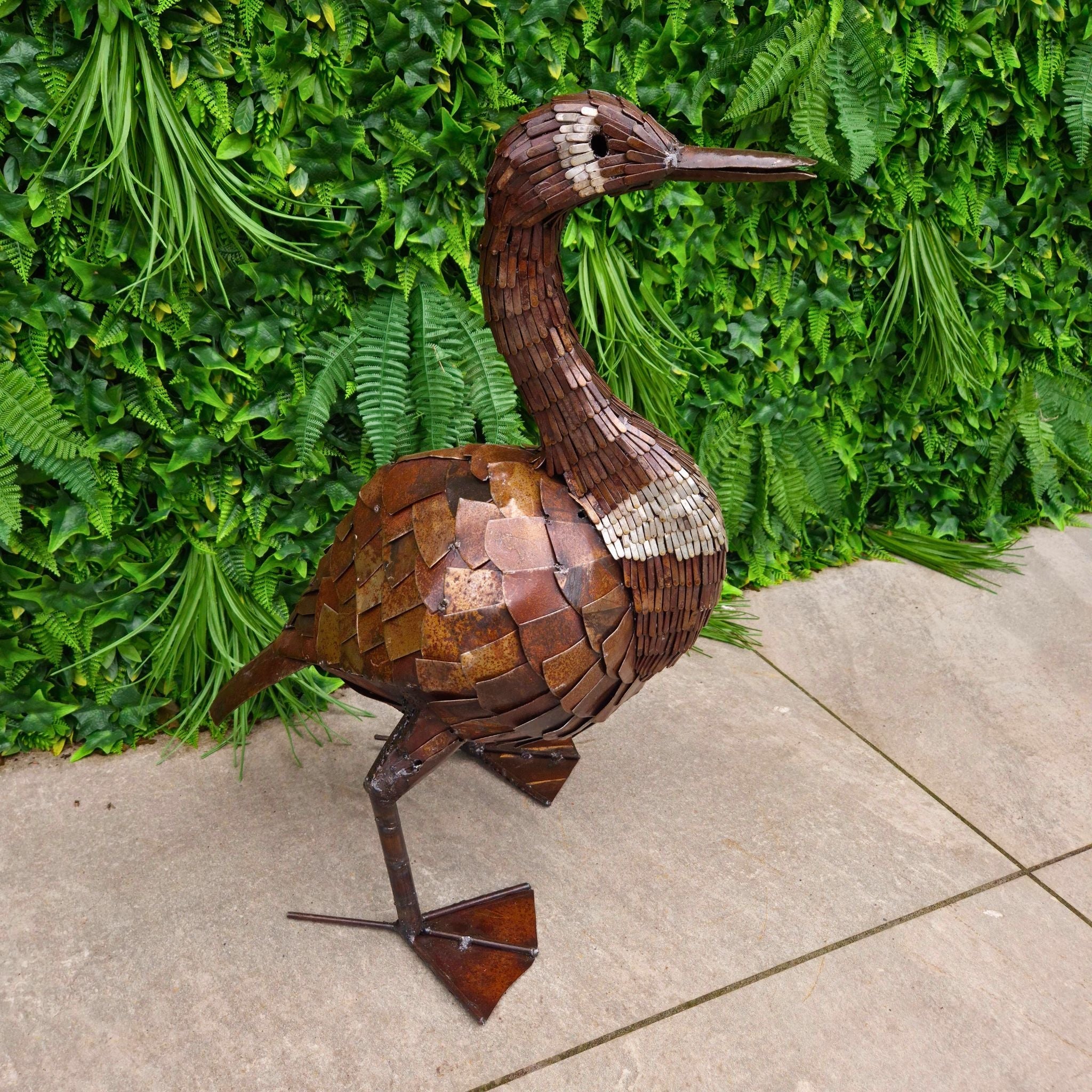 Goose Metal Sculpture - Pangea Sculptures