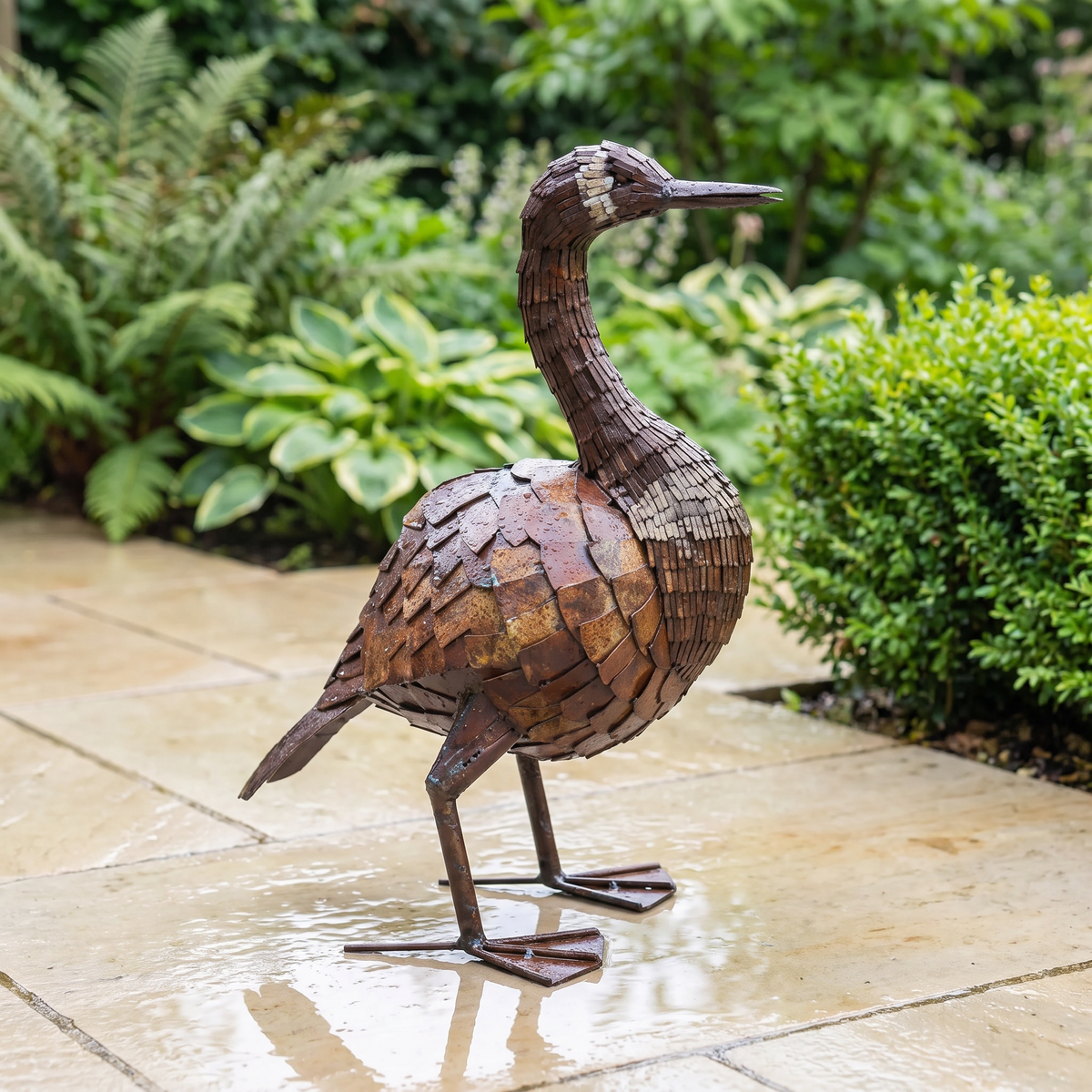 Goose Metal Sculpture