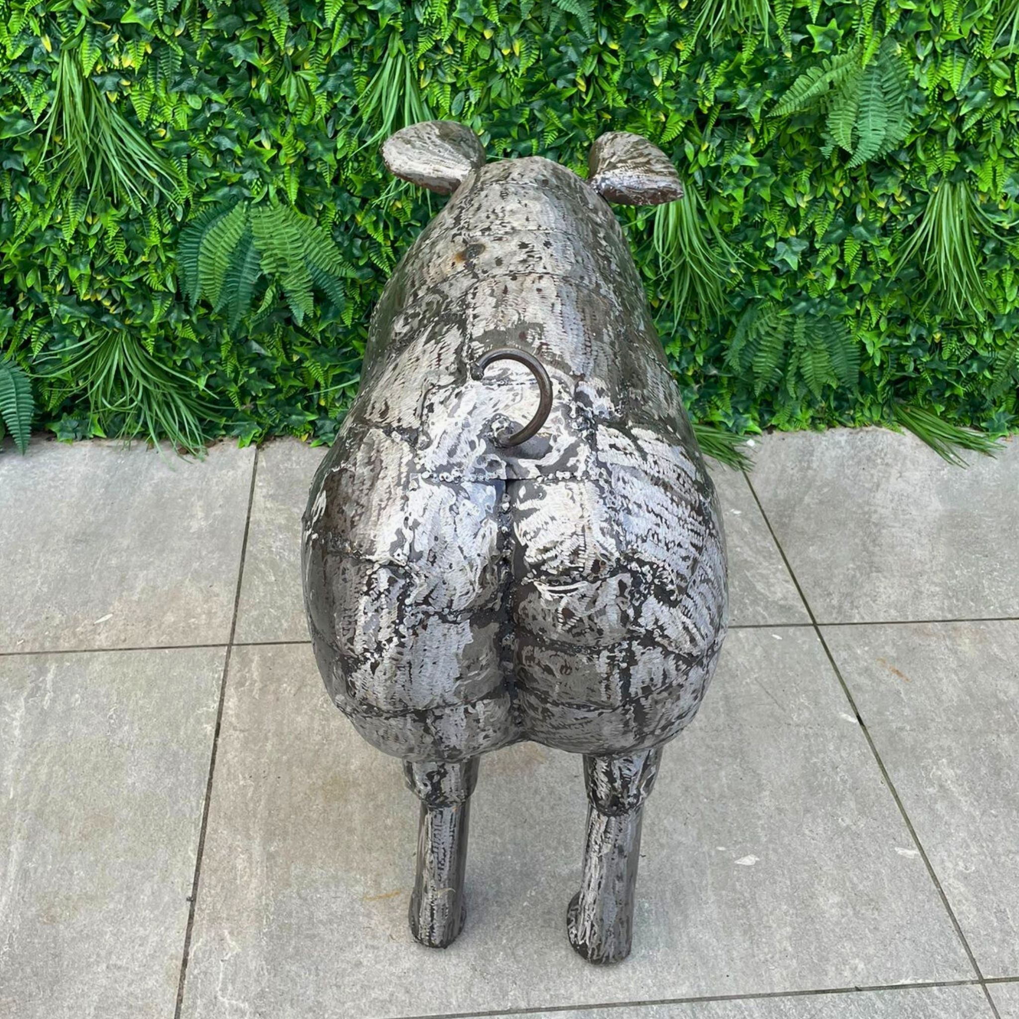 Pig Metal Sculpture - Pangea Sculptures