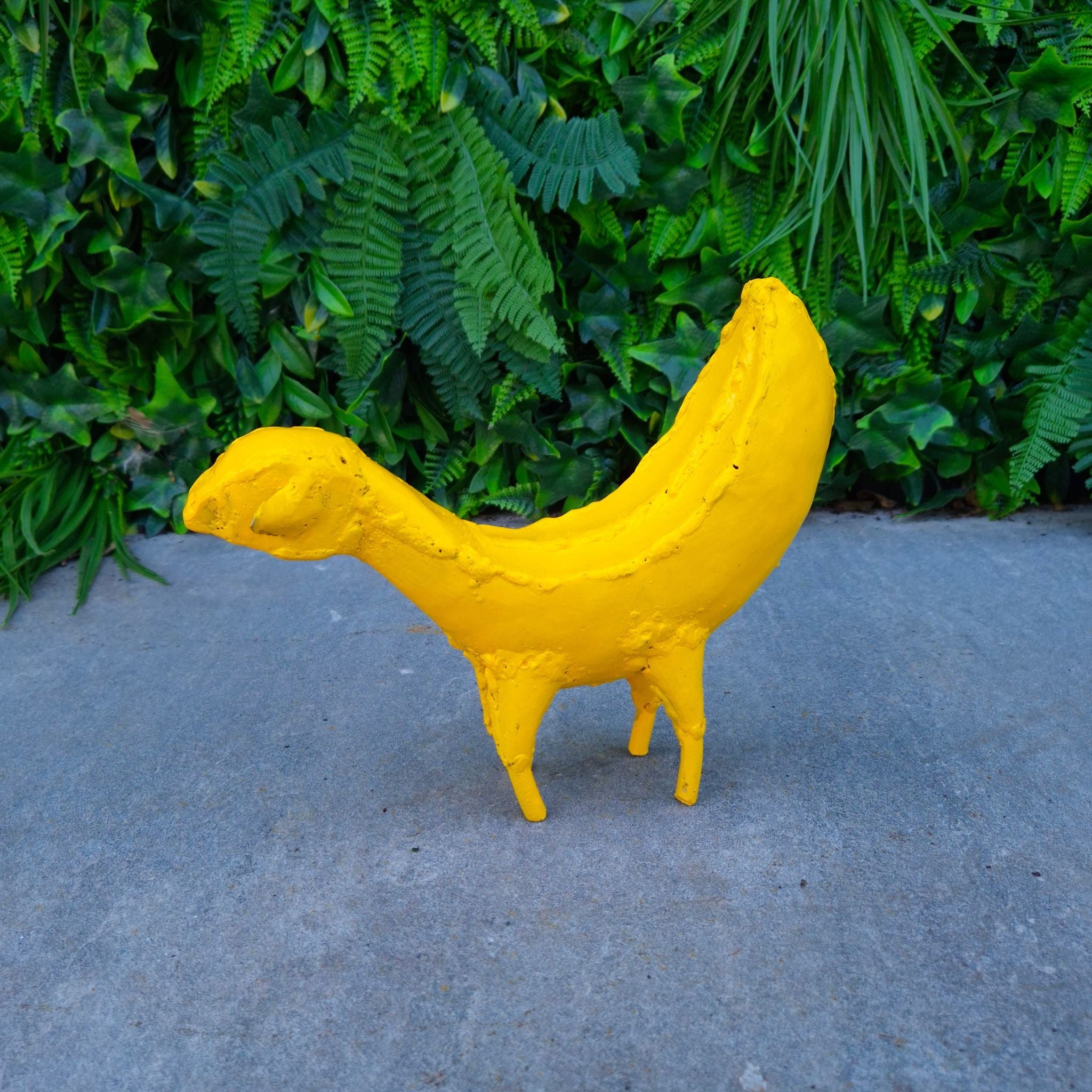 Small Lambanana Metal Sculpture - Pangea Sculptures