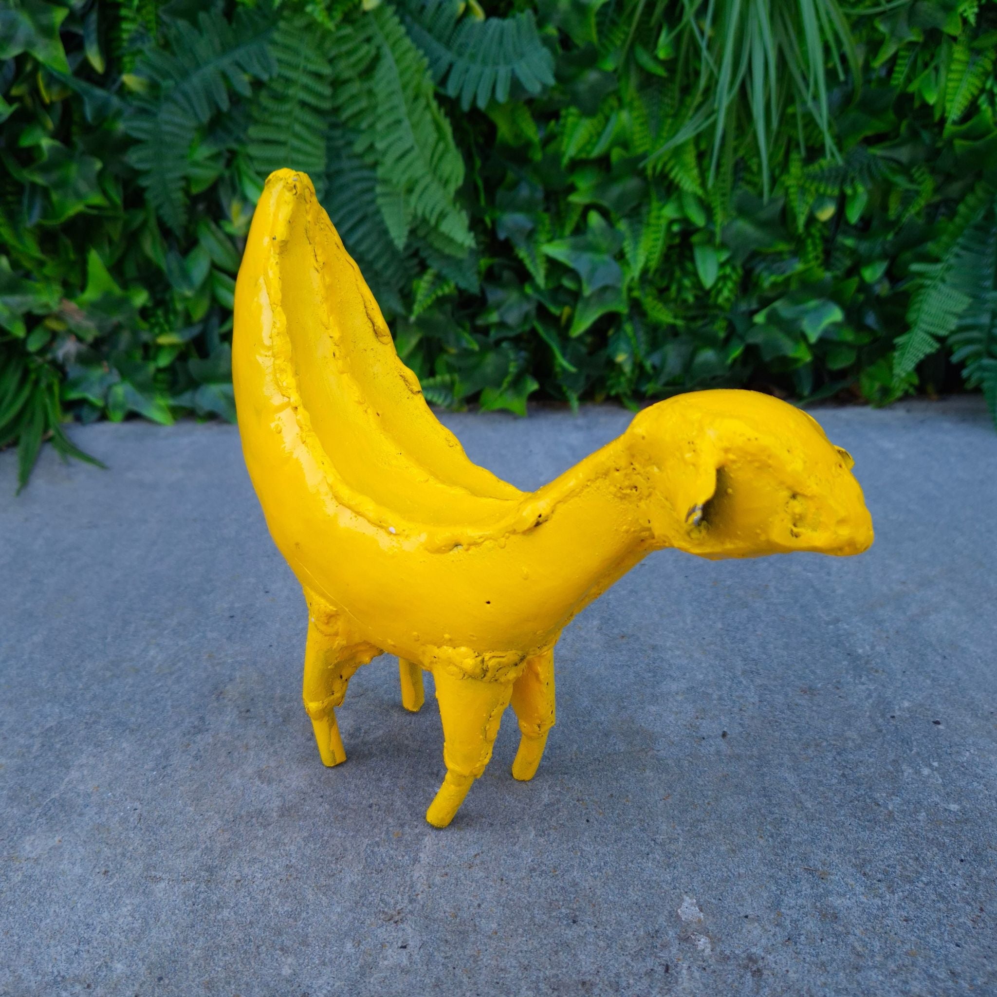 Small Lambanana Metal Sculpture - Pangea Sculptures