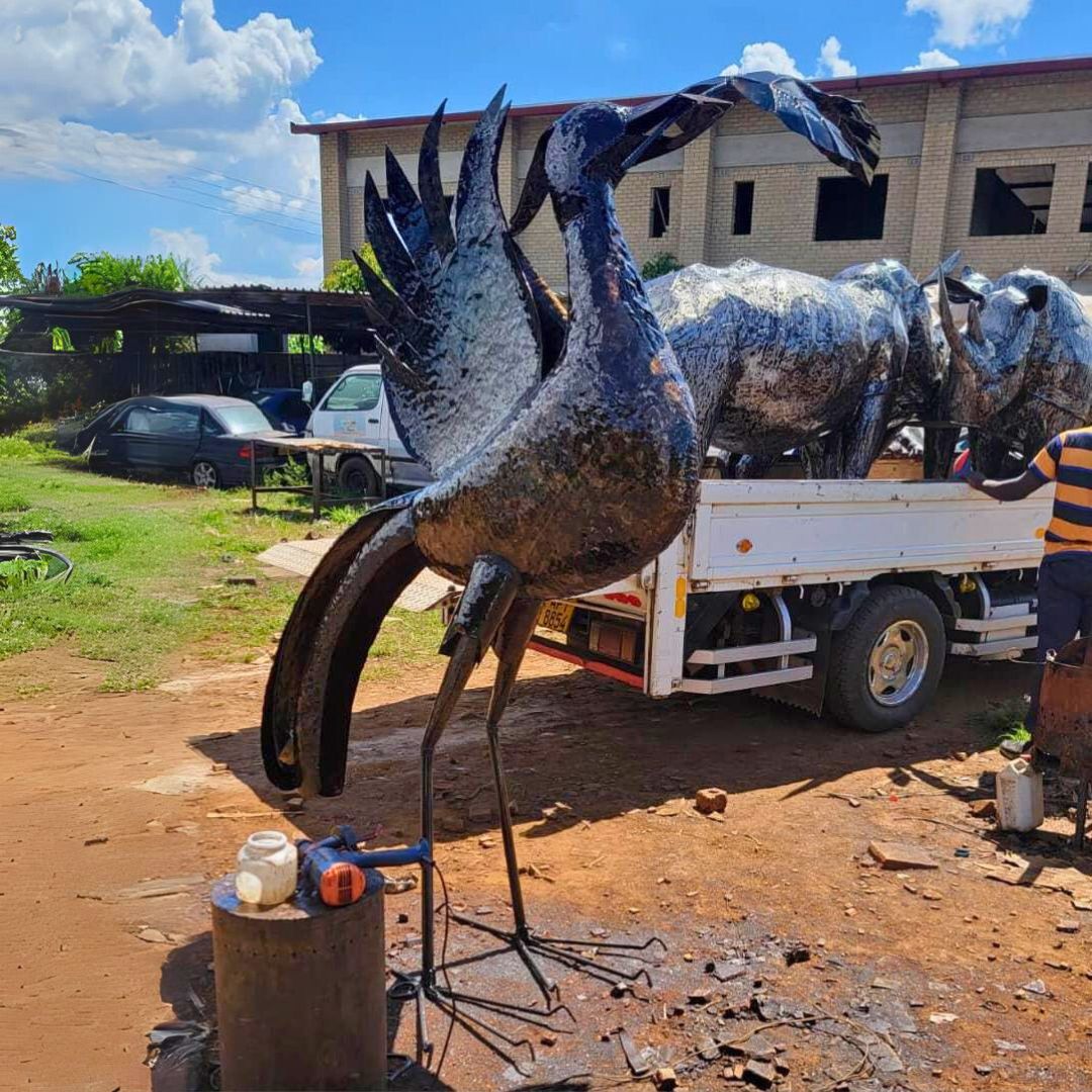 2.4m Liver bird Sculpture - Pangea Sculptures