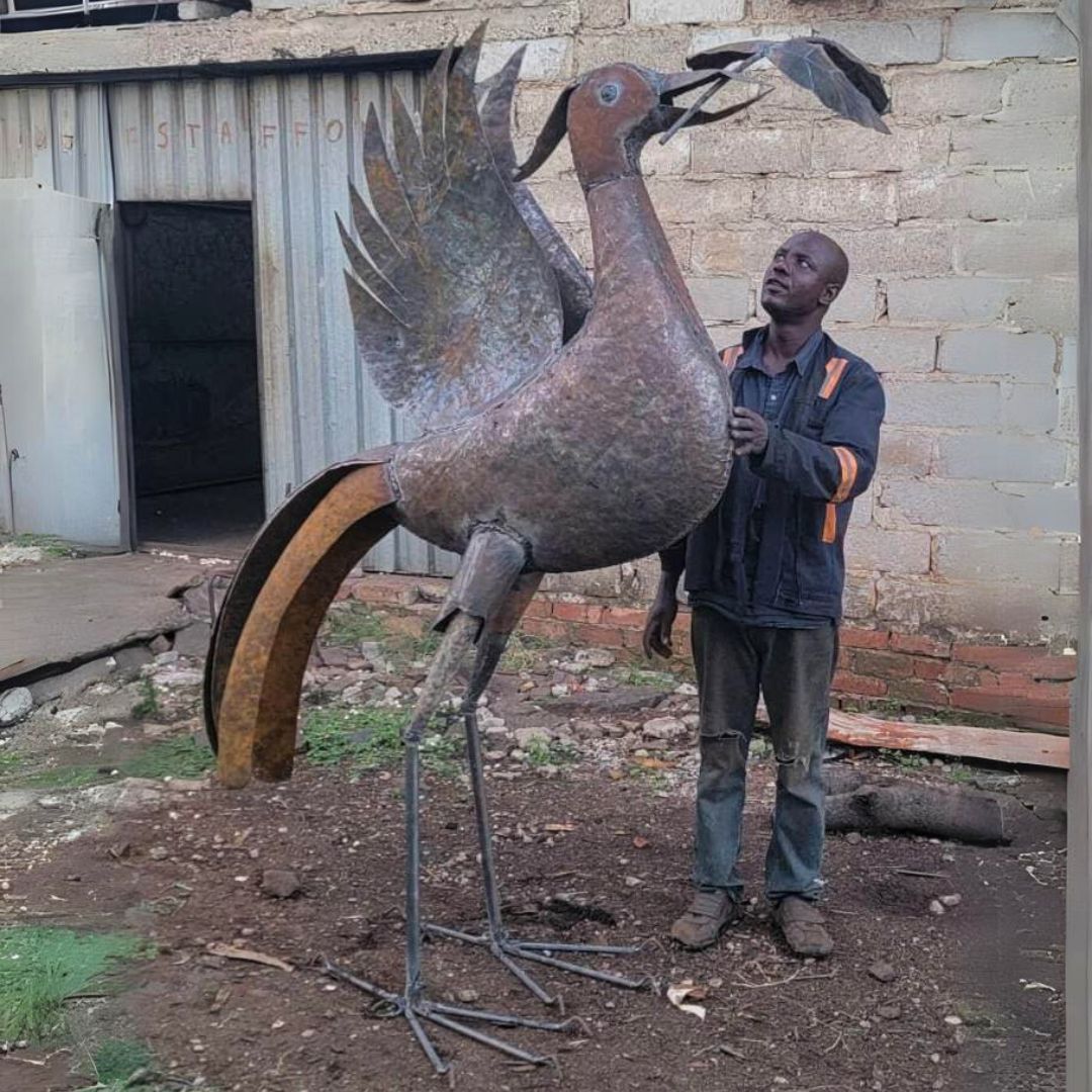 2.4m Liver bird Sculpture - Pangea Sculptures