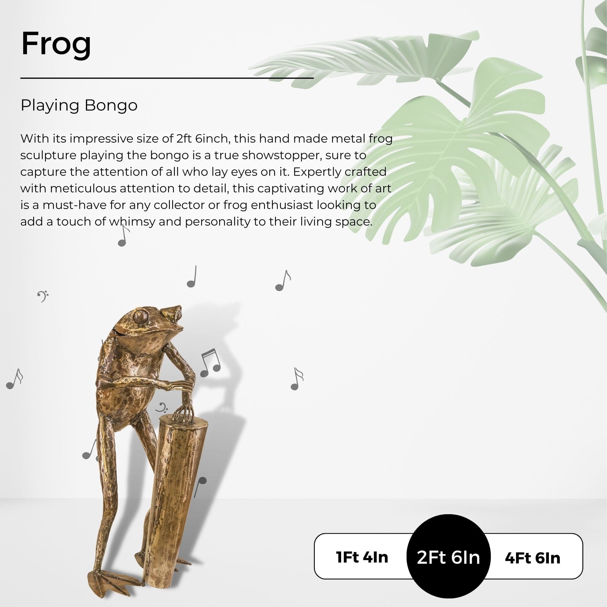 Bongos Frog - Pangea Sculptures