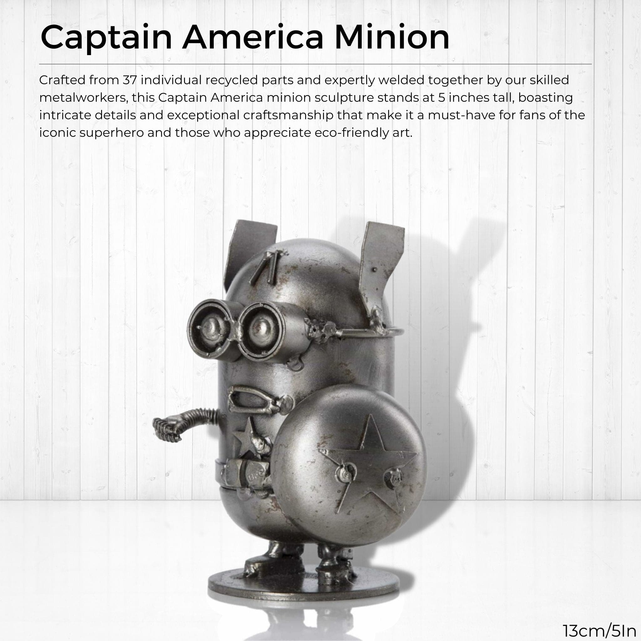 Captain America Minion - Pangea Sculptures