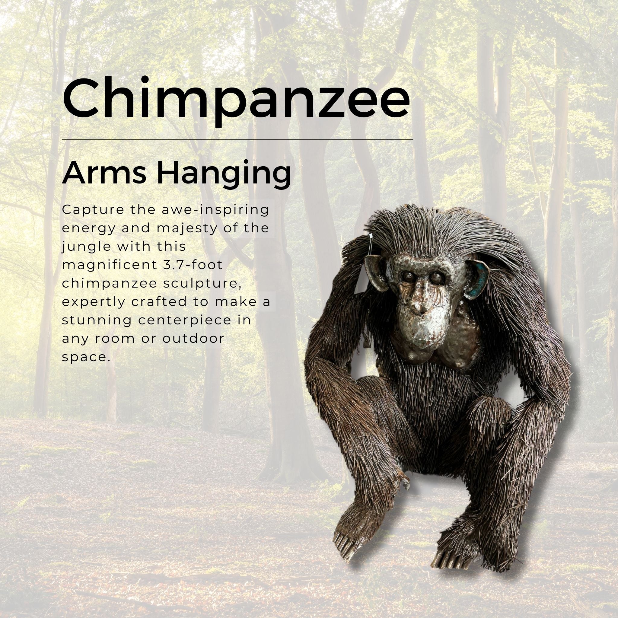 Chimpanzee - Pangea Sculptures