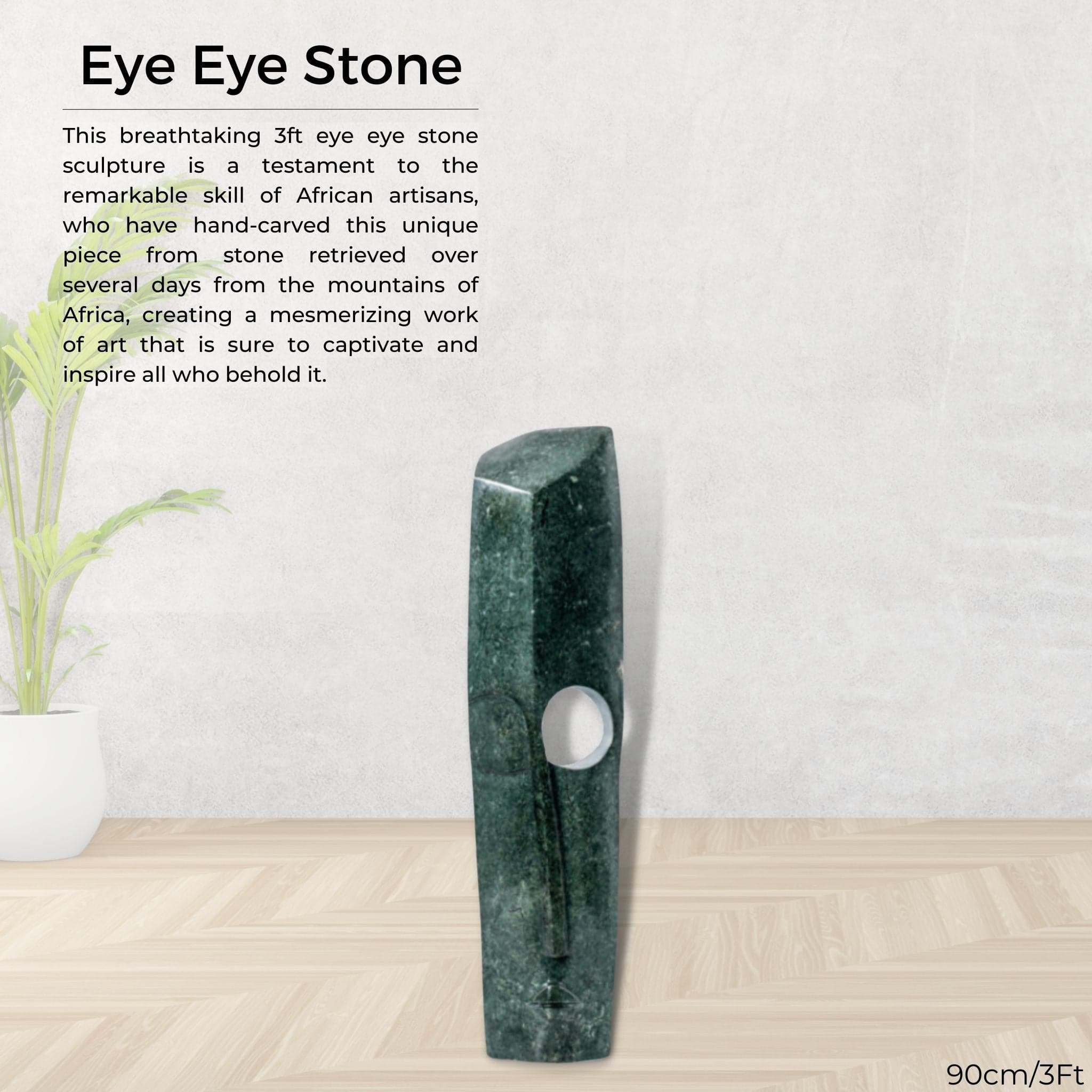 Eye Eye Stone - Pangea Sculptures