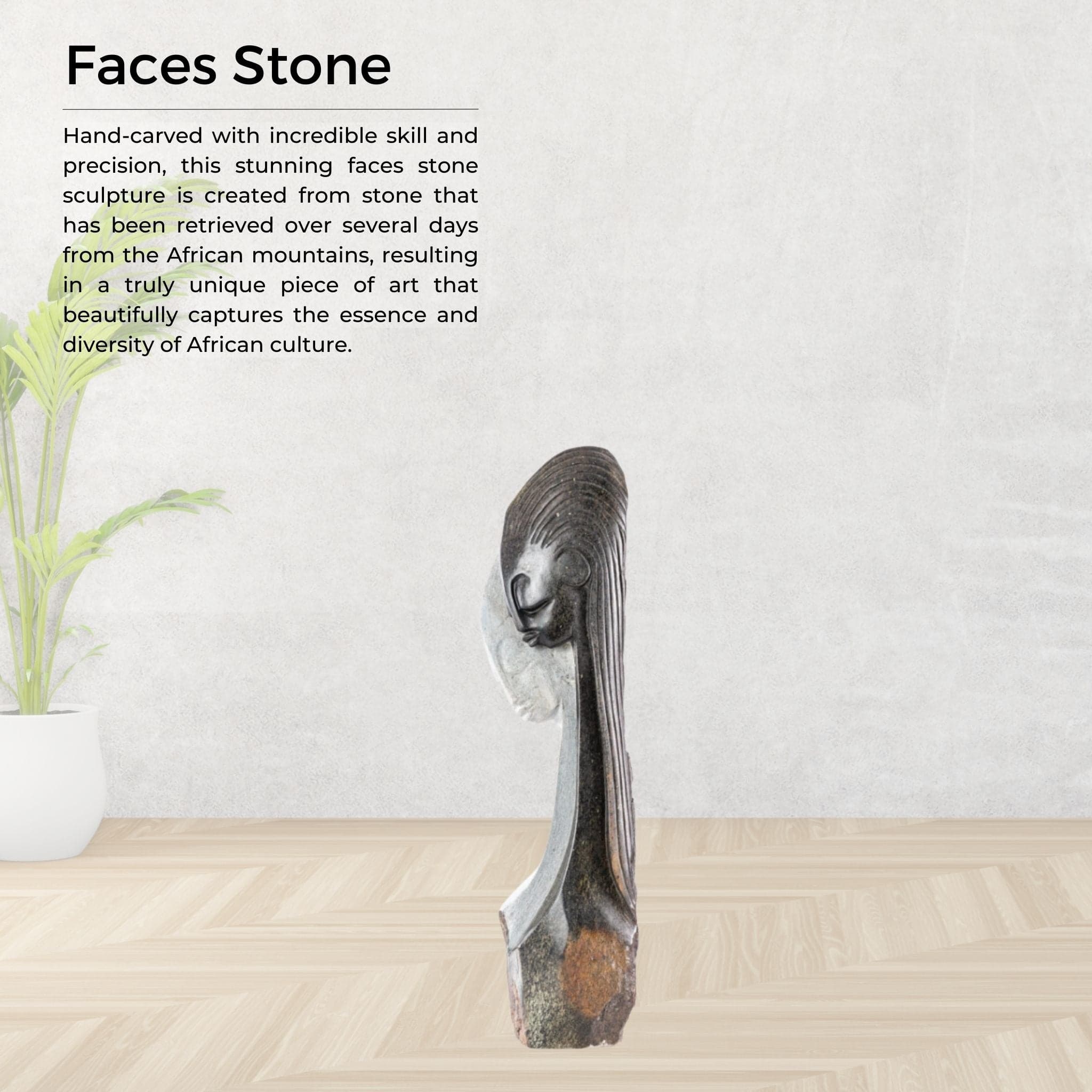 Faces Stone - Pangea Sculptures