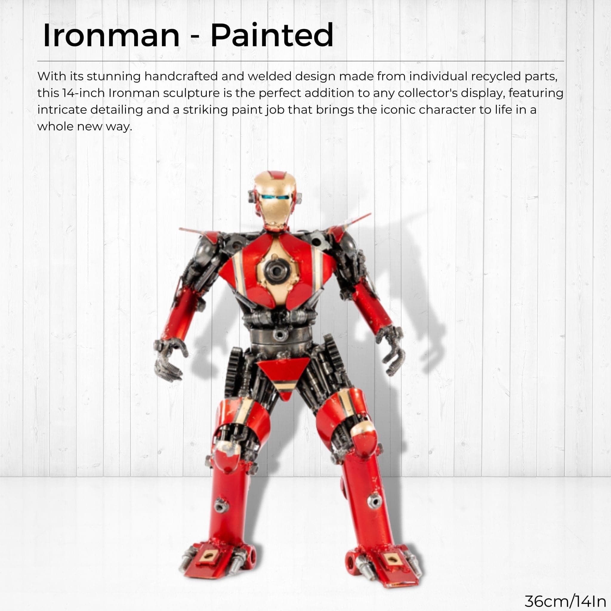 Iron Man - Painted - Pangea Sculptures
