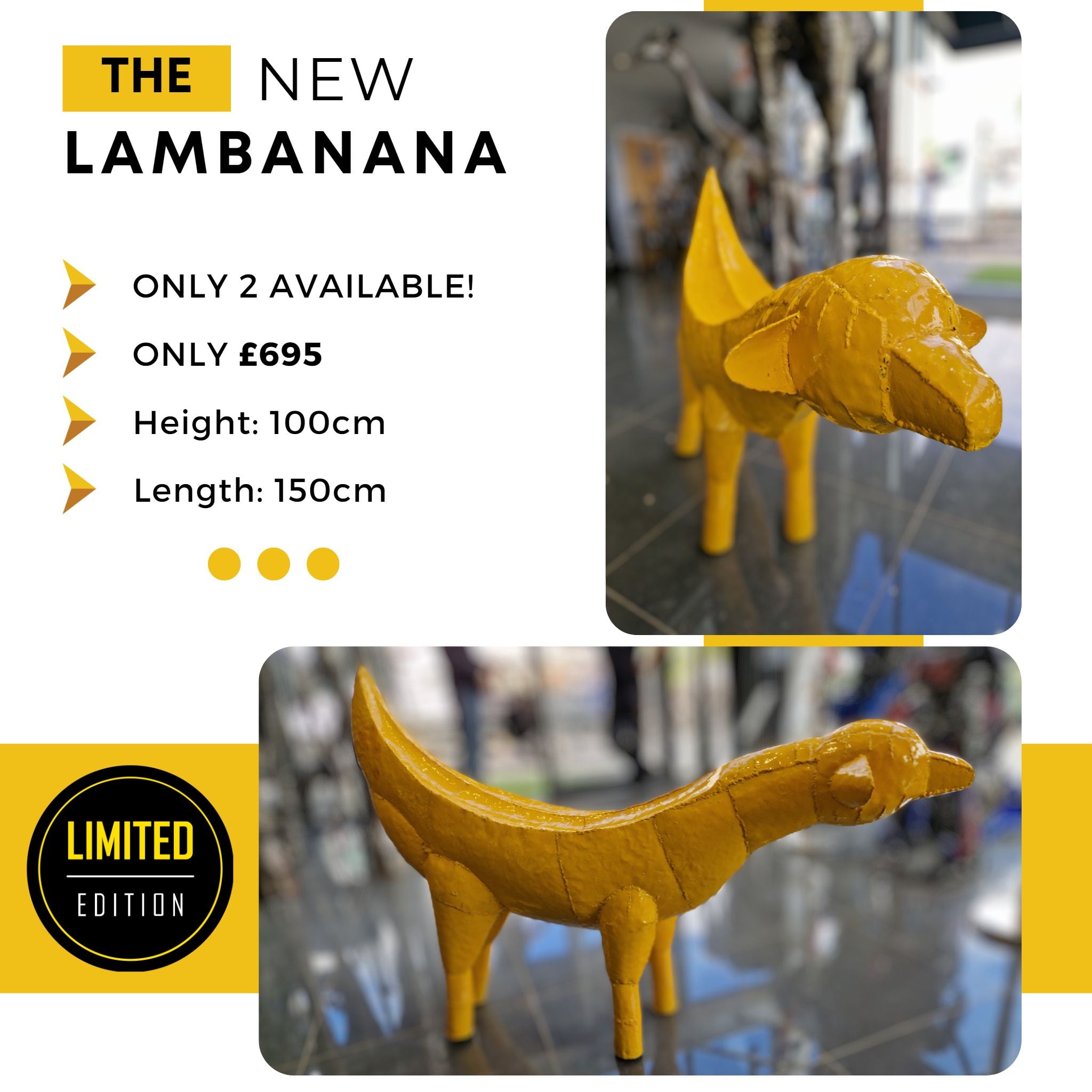 Lambanana *Limited Edition* - Pangea Sculptures