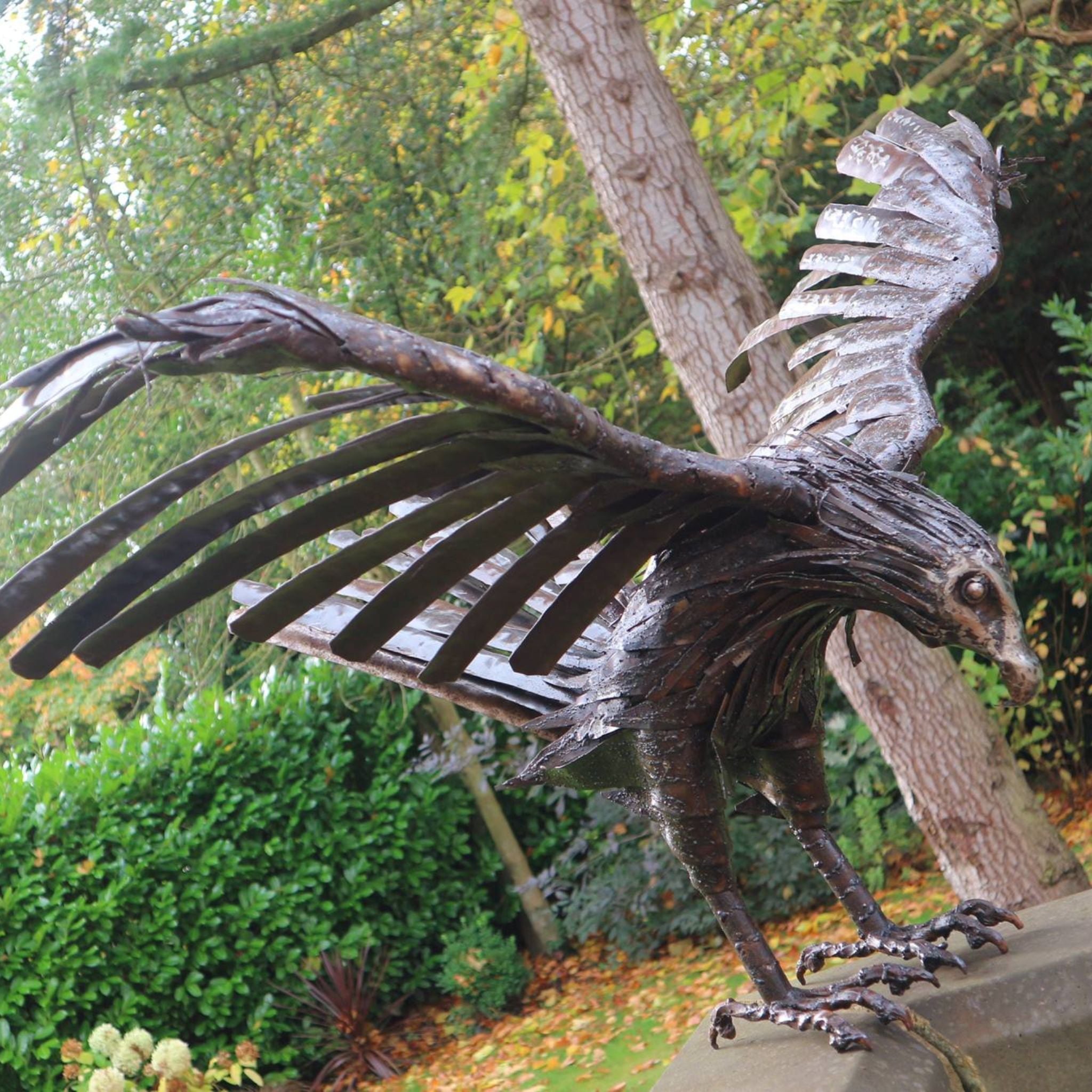 Large Flying Eagle - Pangea Sculptures