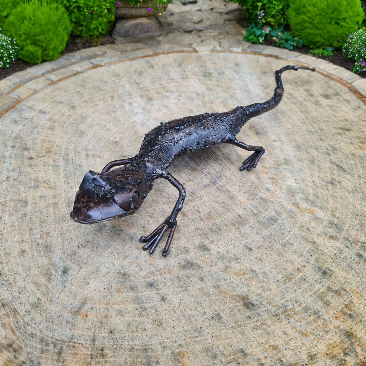 Lizard Metal Sculpture