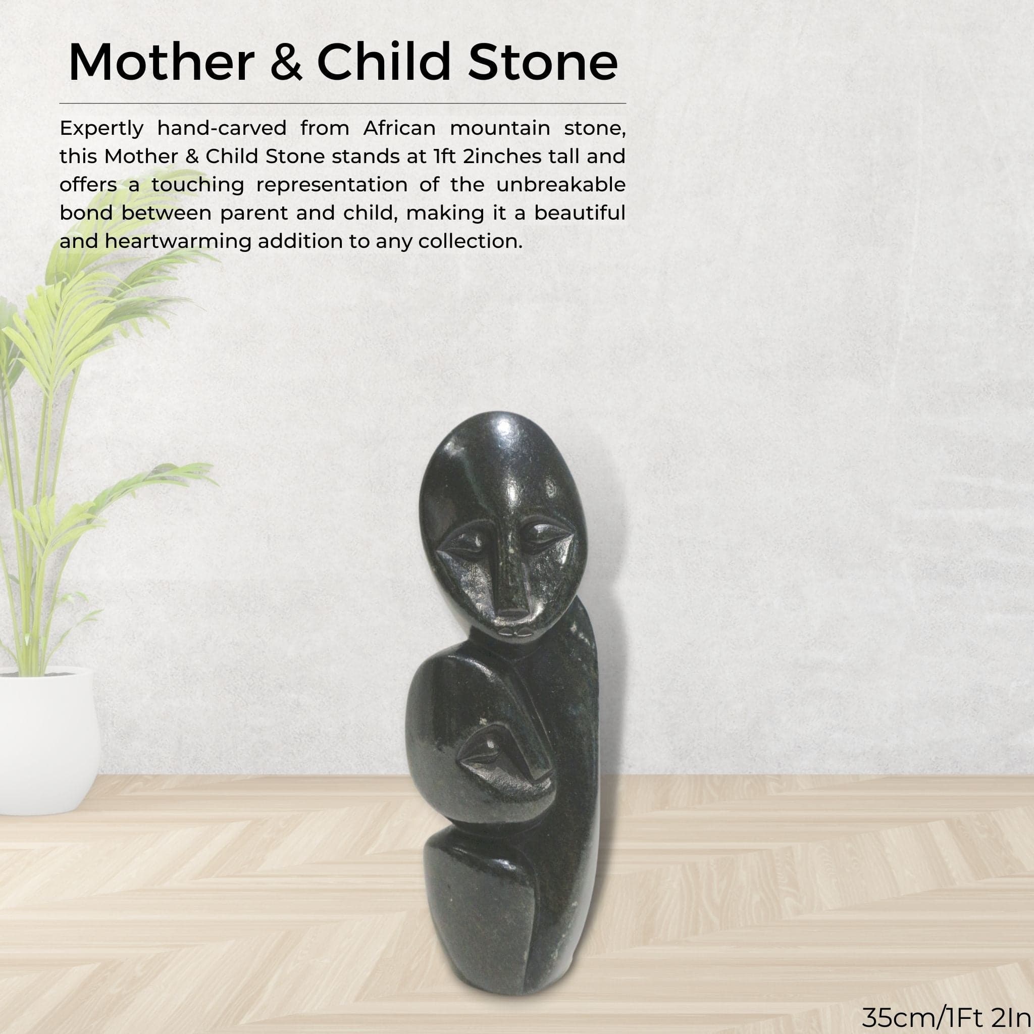 Mother & Child Stone - Pangea Sculptures