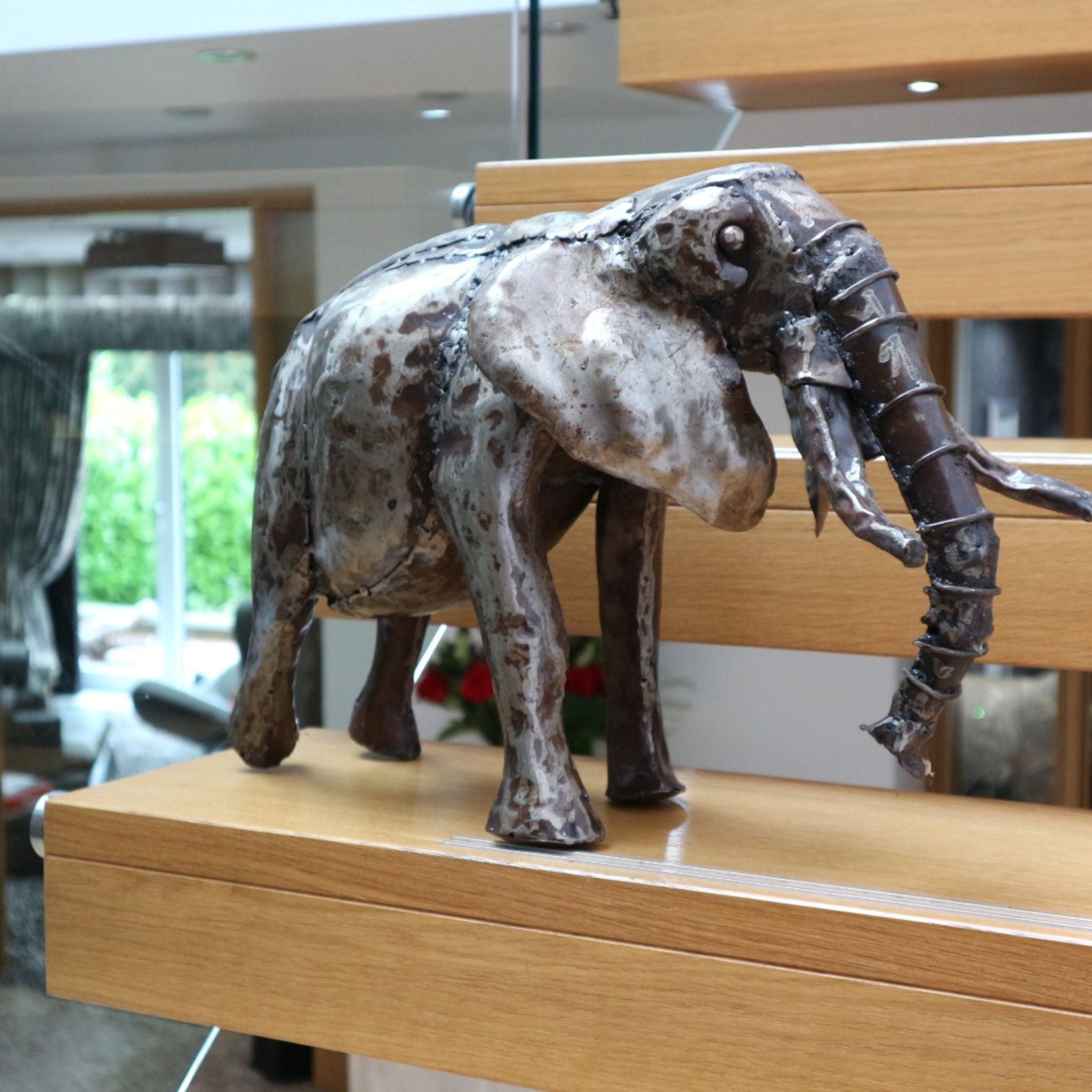 Natural Elephant - Pangea Sculptures