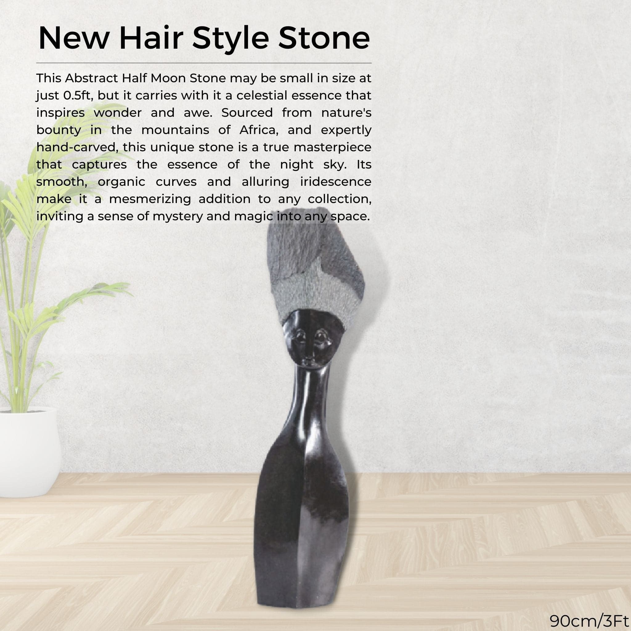 New Hair Style Stone - Pangea Sculptures