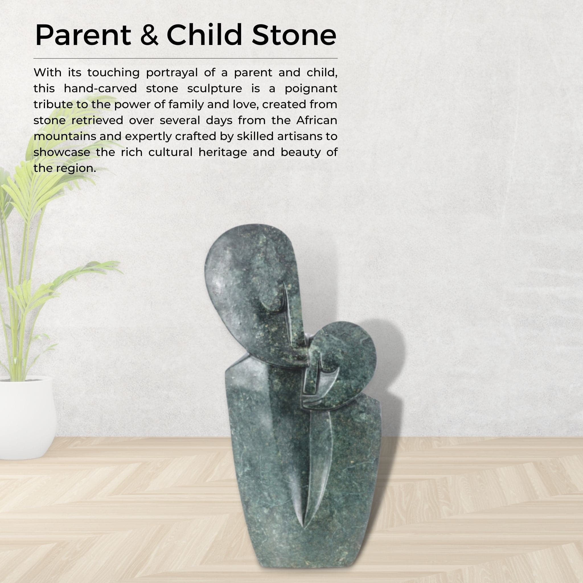 Parent & Child Stone - Pangea Sculptures