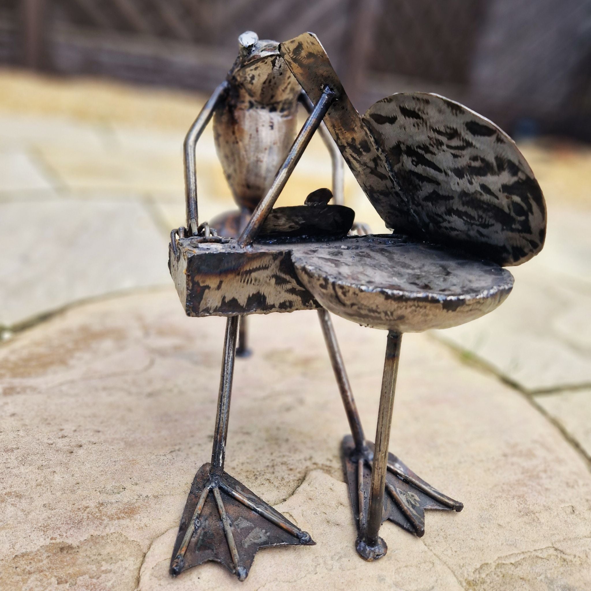 Piano Frog - Pangea Sculptures