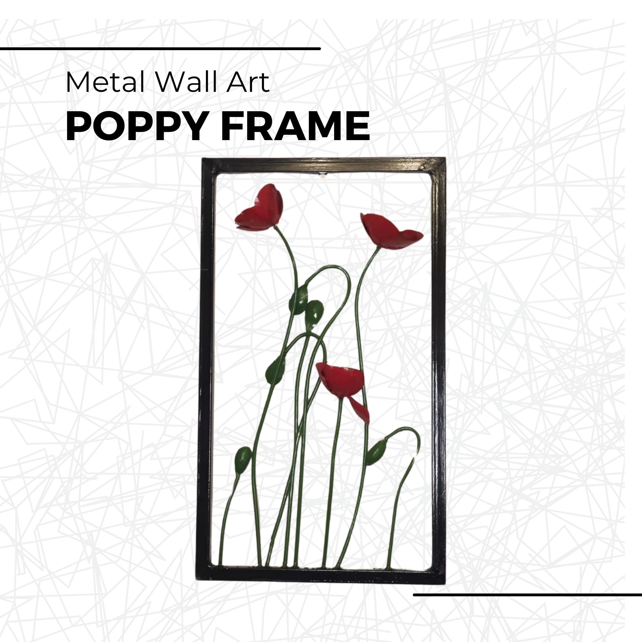 Poppy Frame - Pangea Sculptures