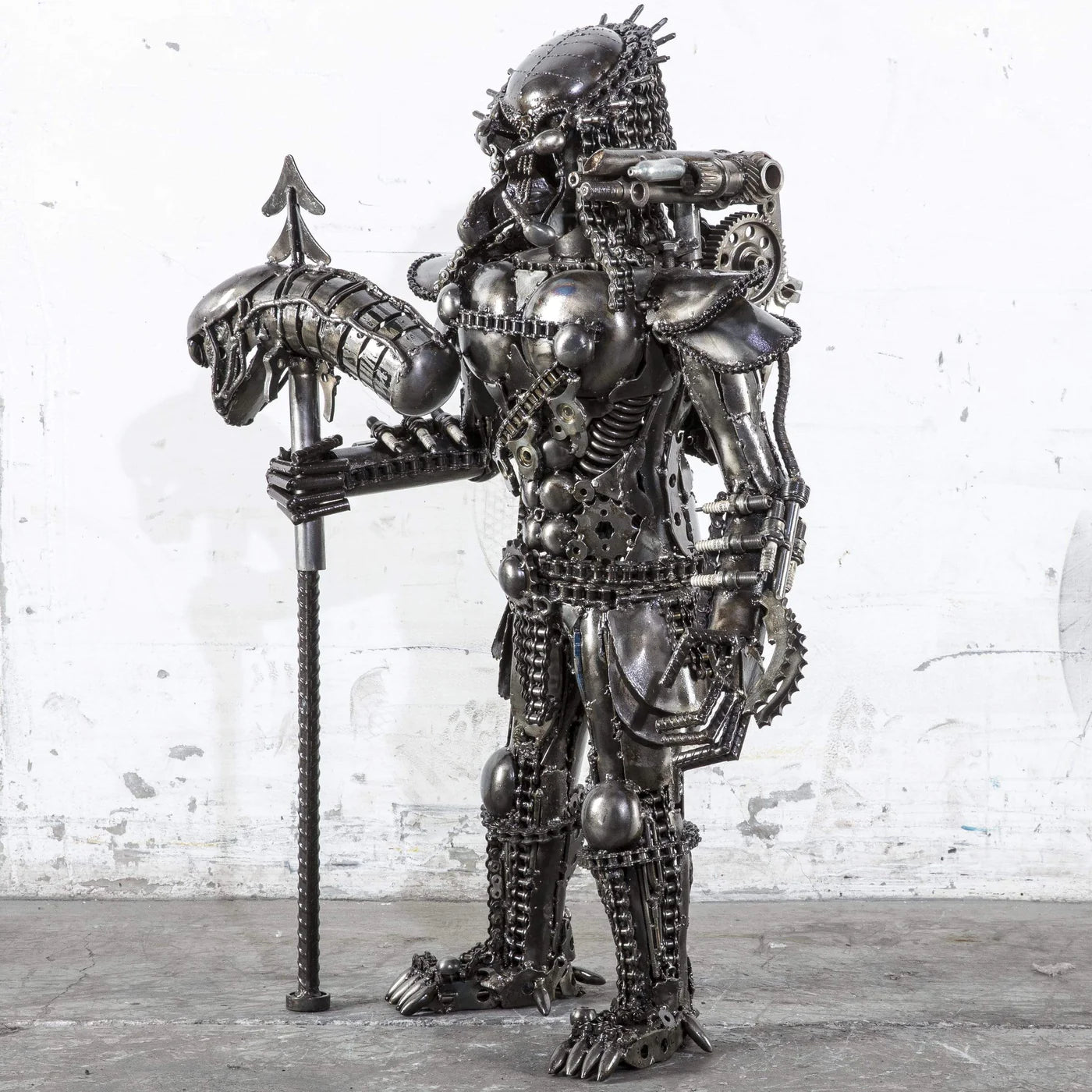 Predator popular metal sculpture