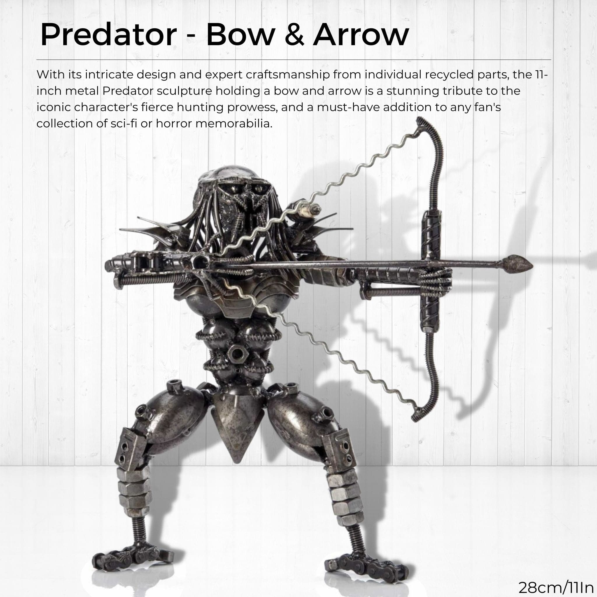 Predator - Bow & Arrow - Pangea Sculptures
