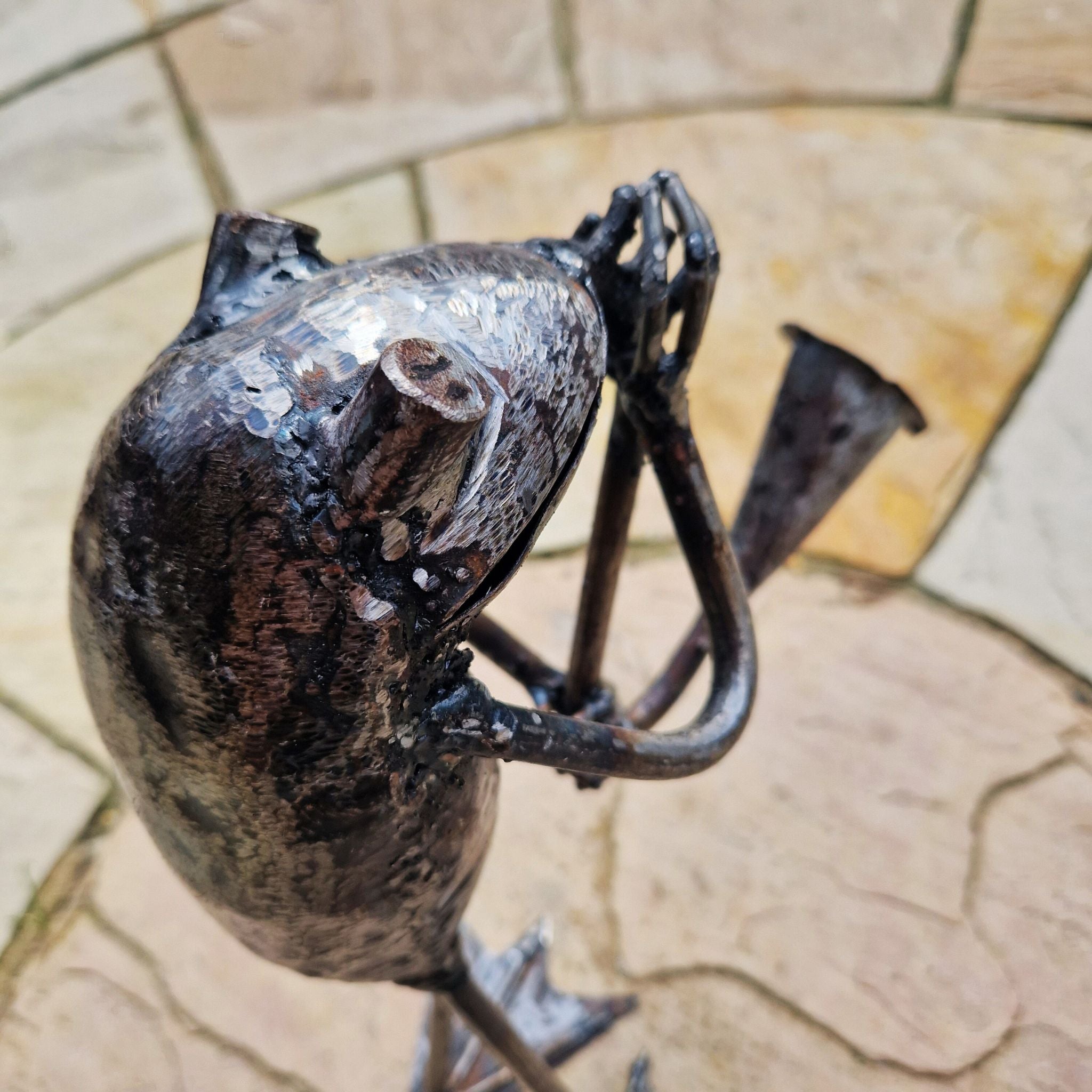 Saxophone Frog - Pangea Sculptures