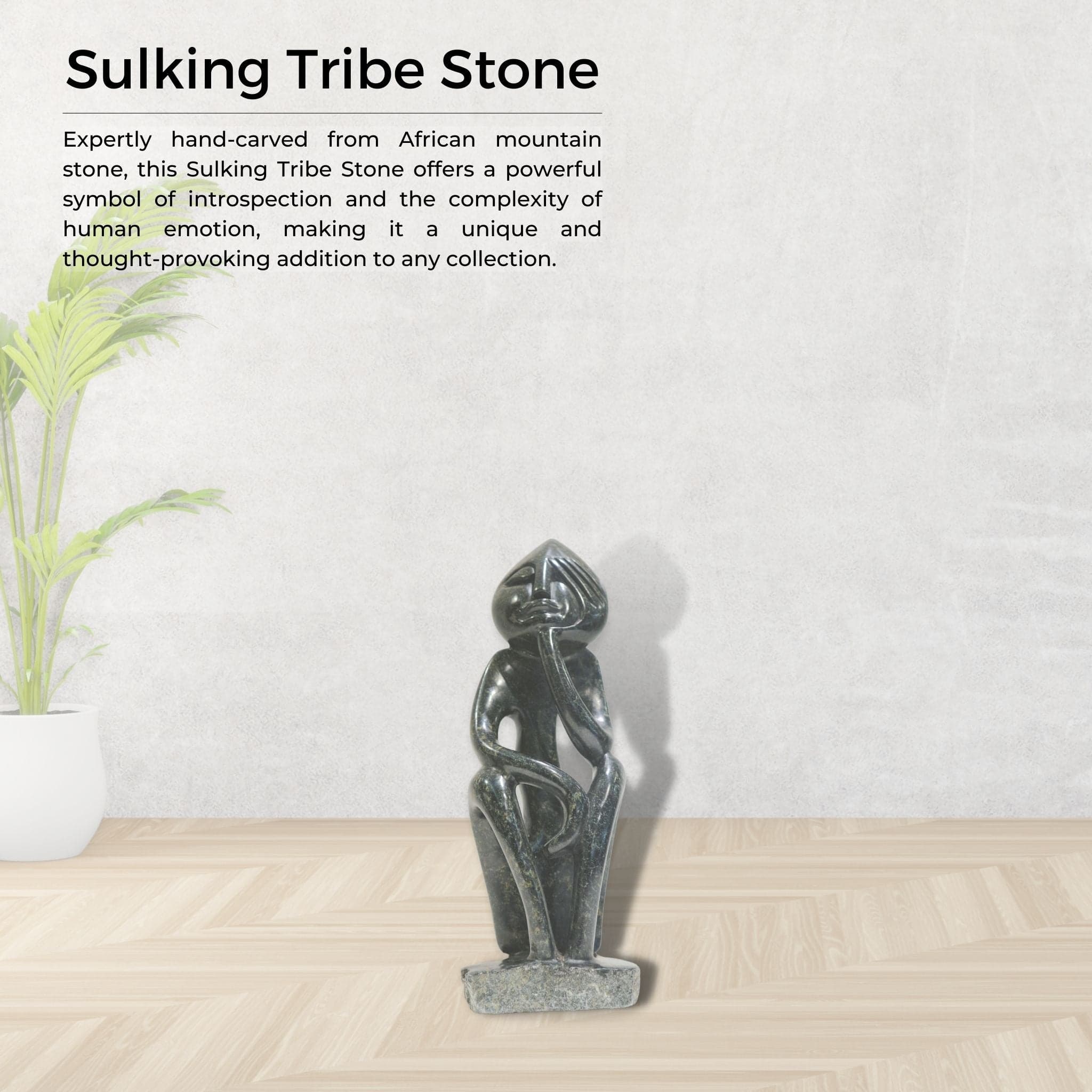 Sulking Tribe Stone - Pangea Sculptures