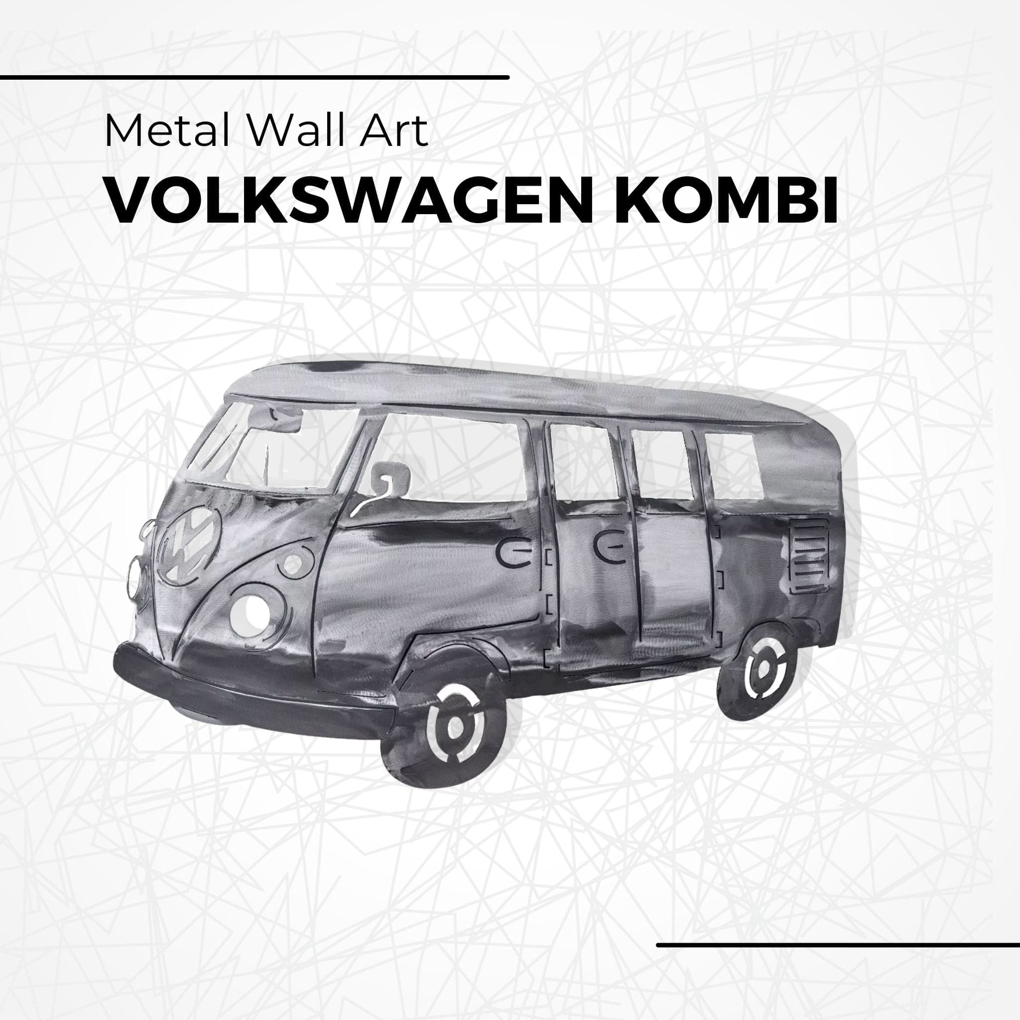 Volkswagen Kombi Metal Sculpture - Main Image