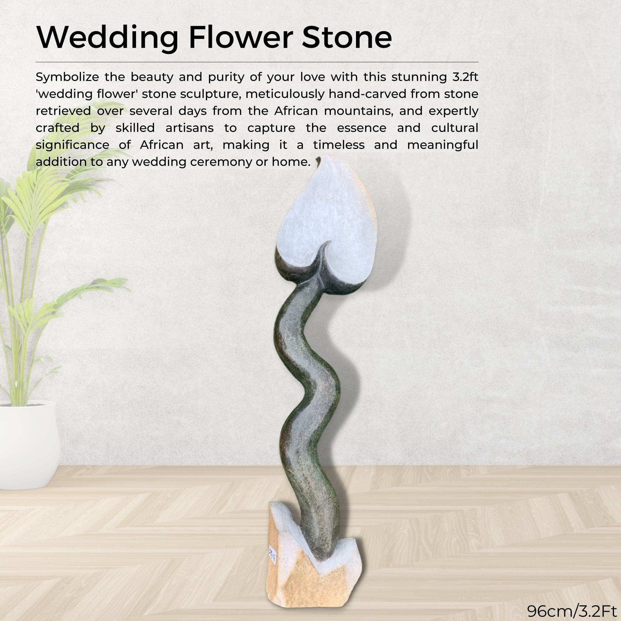 Wedding Flower Stone - Pangea Sculptures